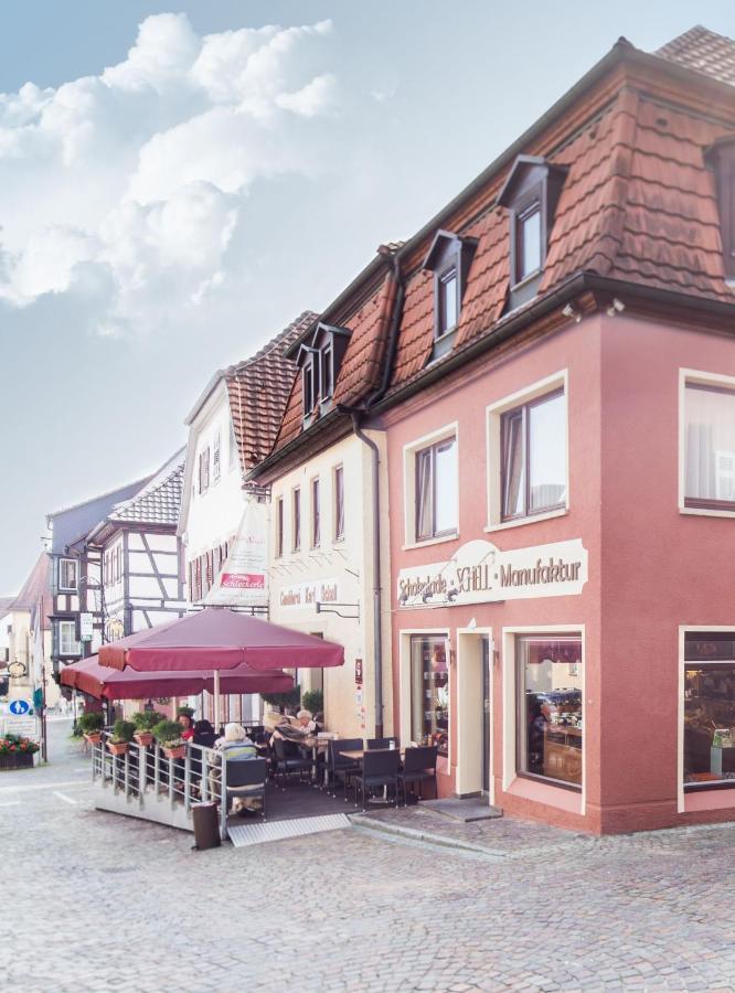 Schell Schokoladen Hotel Gundelsheim  Ngoại thất bức ảnh
